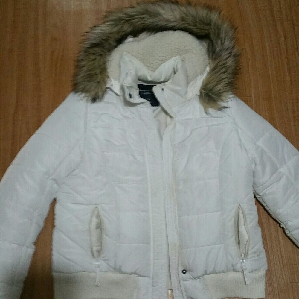 American Eagle down coat.